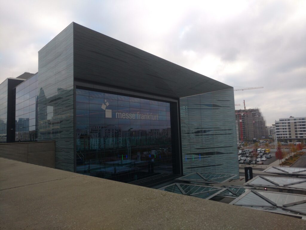 A shot of the Messe Frankfurt building during FormNext 2019